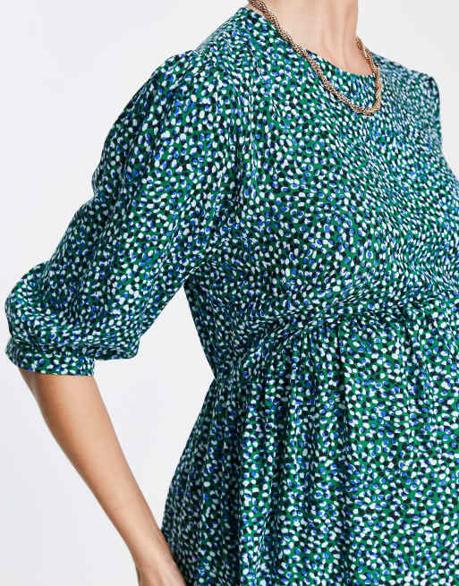 Nobody's Child Maternity Rachel dress in green | ASOS