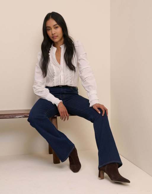 Nobody's Child Mayfair bootcut jean in rinse, 4 of 6