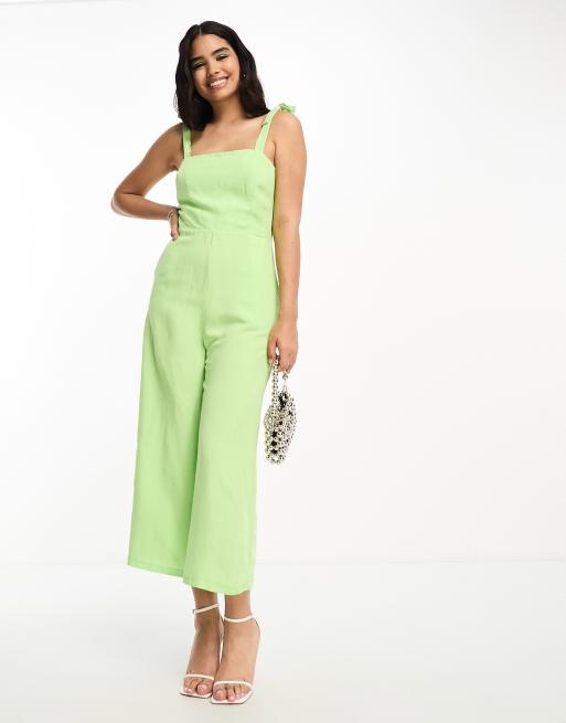 Apple green sales jumpsuit