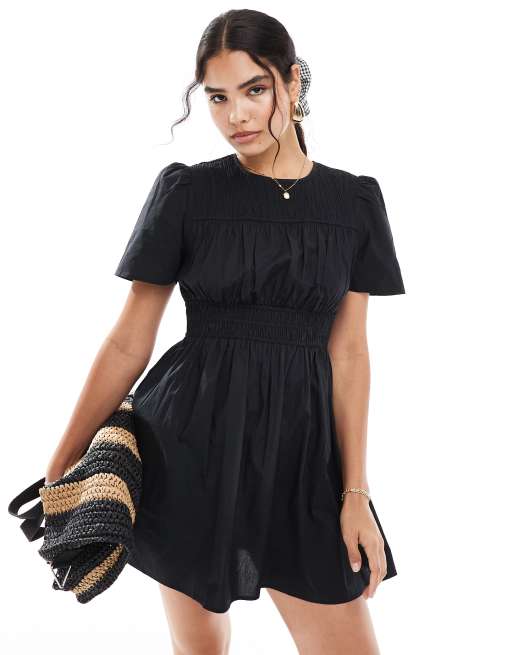 Nobody's Child Natalia mini dress in black, 2 of 4