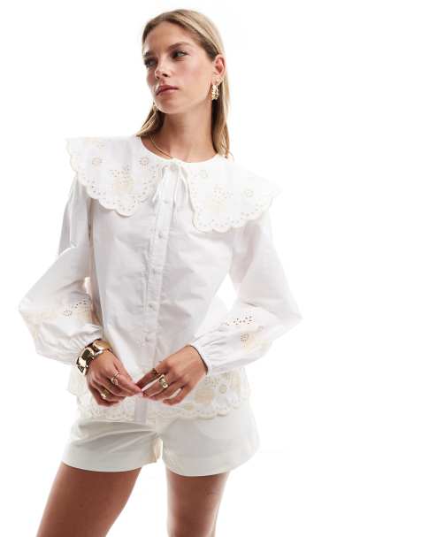 Nobody's Child - Orchid - Blouse in wit - view 1