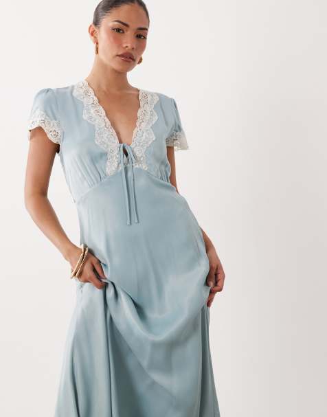 petite long dresses casual bawilom Women's Summer Dress Eyelet Hollow Out Short Sleeve Button V Neck A-line Maxi Dress with Pockets Army Green at Amazon Women's Clothing store and elastic fabric that is breathable Petite Maxi Dresses Long Casual