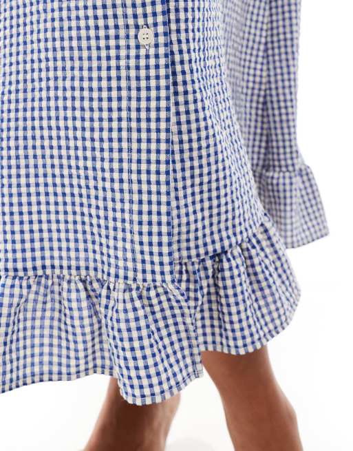 Alexis gingham imari skirt sale