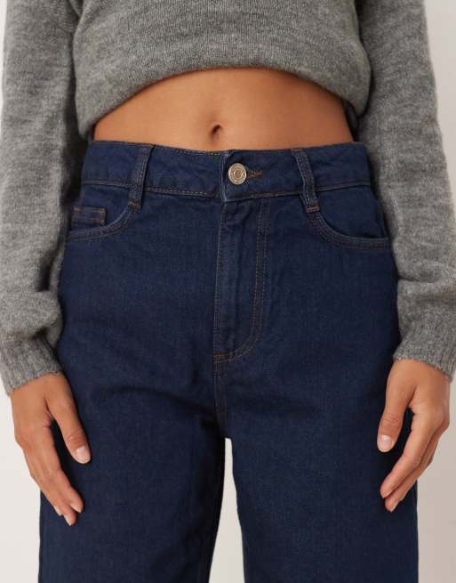 Nobody's Child Petite – Barrel-Leg-Jeans in Indigoblau, 5 von 5