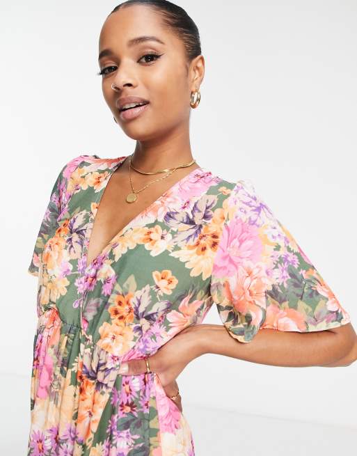 Asos multicolor deals dress