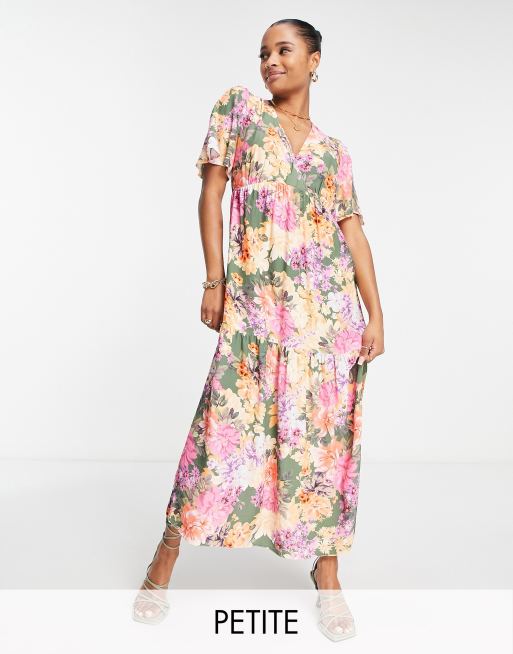 Nobody's Child Petite Clementine large floral print multicoloured dress