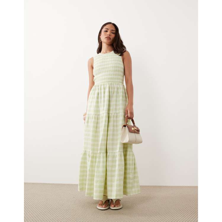 petite cotton maxi dresses Women's Petite Halter Cotton Maxi Dress in White size 8
