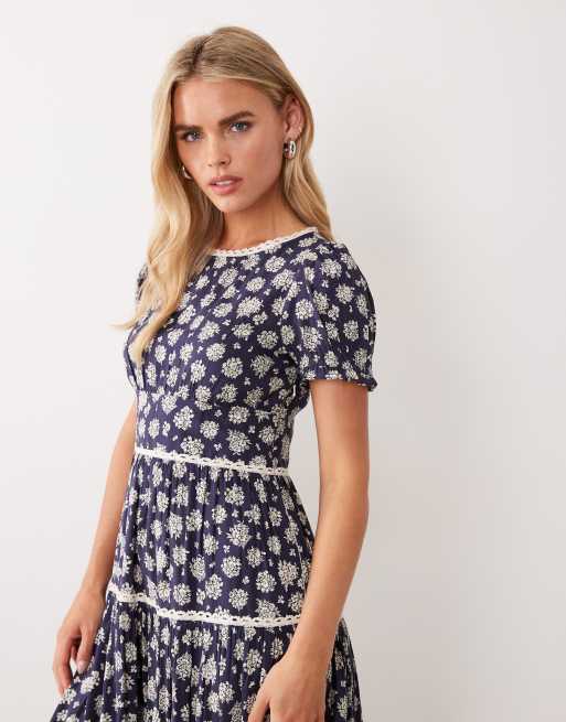c meo collective sectional midi dress Kim Dress