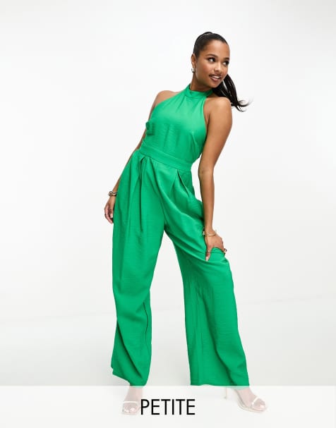 ASOS DESIGN Maternity lounge super soft jumpsuit in sage