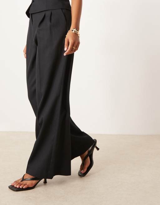 Nobody's Child Petite - Jax - Pantalon ample d'ensemble - Noir, 2 de 5