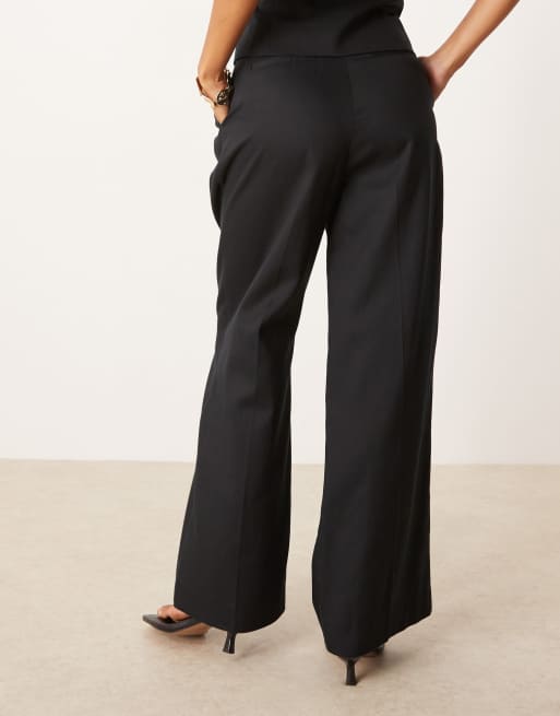 Nobody's Child Petite - Jax - Pantalon ample d'ensemble - Noir, 5 de 5