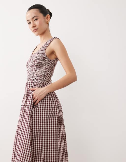 Nobody's Child Petite – Kinsley – Midaxi-Kleid in Rot , 2 von 4
