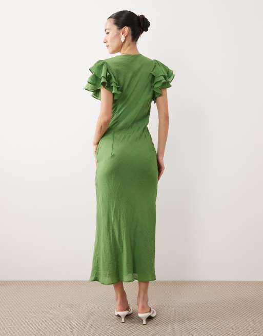 Nobody's Child Petite - Layla - Robe mi-longue - Vert, 4 de 4