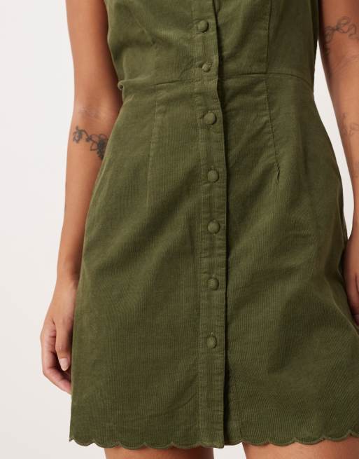 Nobody's Child Petite - Leone - Overgooier in groen, 4 van 4
