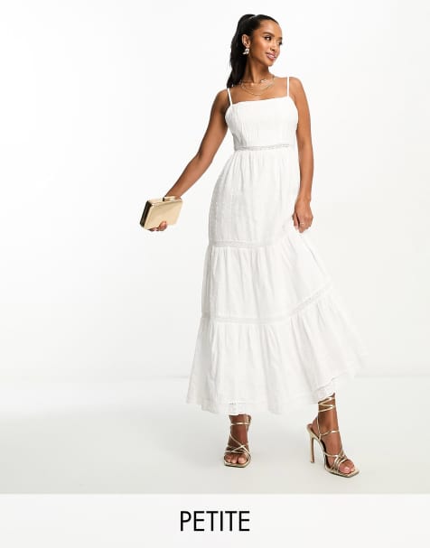 Petite white formal clearance dresses