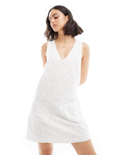 Nobody's Child - Piper - Robe courte - Blanc - view 1