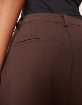 NOBODY'S CHILD PLEAT FRONT BERMUDA SHORTS 