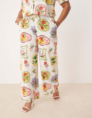 Nobody's Child Plus Shona Straight Leg Pants
