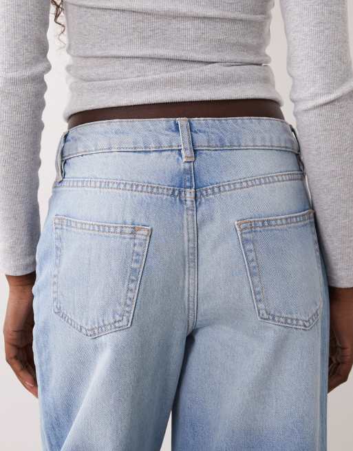 Nobody's Child Putney Barrel-Leg-Jeans in heller Waschung, 4 von 5