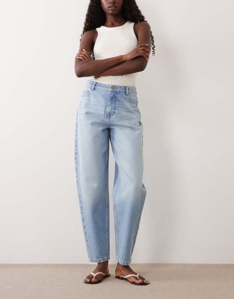 Nobody's Child Putney jeans barrel leg w jasnym niebieskim odcieniu - view 1