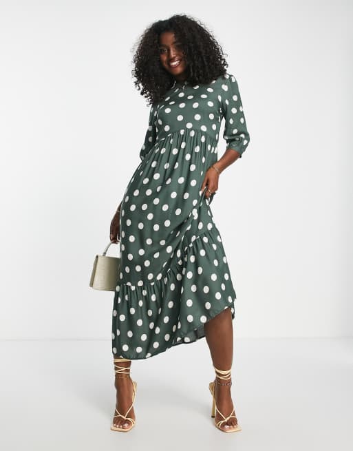 Oversized polka hotsell dot dress