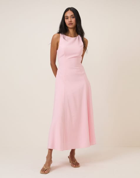 Nobody's Child Reign midi dress in pink - view 1