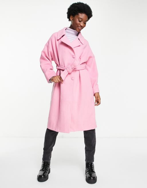 Dusky store pink coat