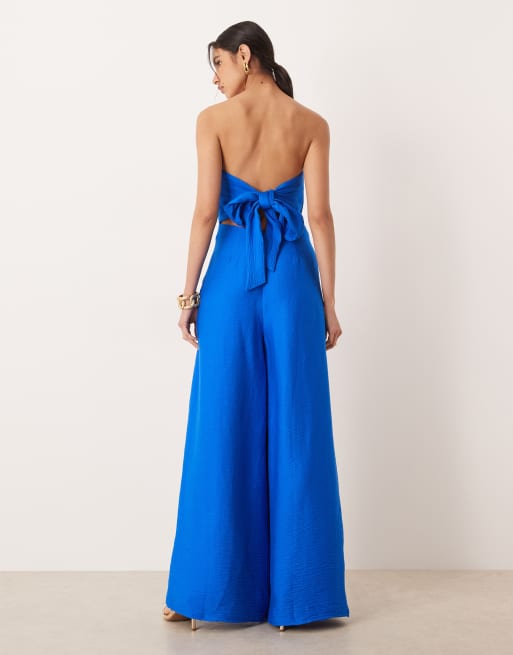 Nobody's Child - Rory - Blå bandeau-jumpsuit, 2 af 4