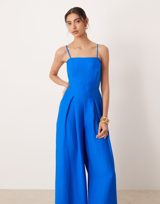 Nobody's Child - Rory - Blå bandeau-jumpsuit, 3 af 4