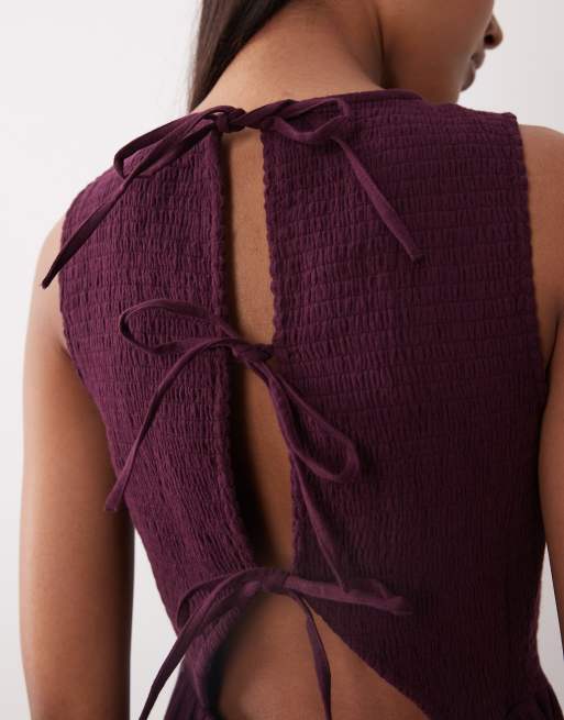 Nobody's Child - Ruth - Jumpsuit in diep paars, 2 van 4