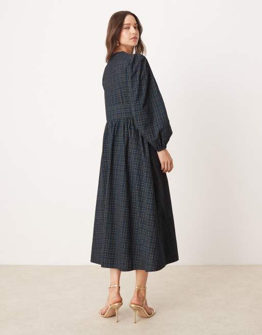 Nobody's Child Starlight cord midaxi dress with balloon