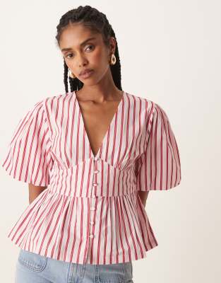 Nobody's Child Starlight Puff Sleeve Top