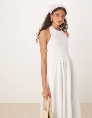 NOBODY'S CHILD TIZZY RACER MIDI DRESS 