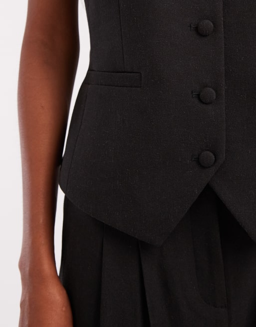Nobody's Child - Vinnie - Elegante gilet in grijs, deel van co-ord set, 3 van 4