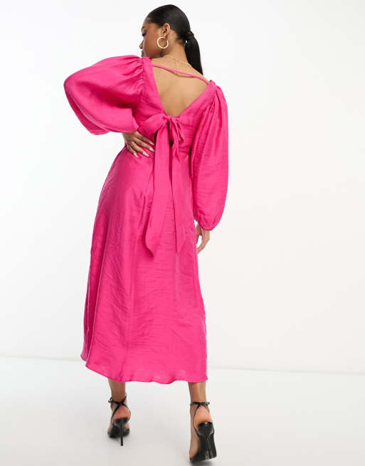 Zendaya satin hot sale wrap dress