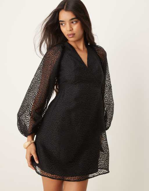 Nobody's Child - Zendaya - Sort minikjole i organza