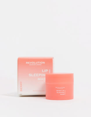 фото Ночная маска для губ revolution skincare berry lip sleeping mask-бесцветный