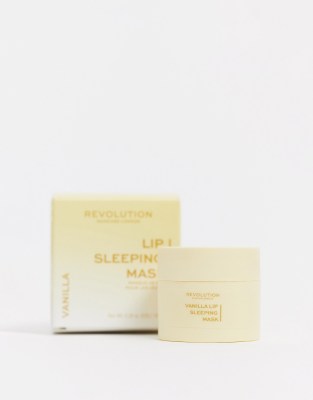 фото Ночная маска для губ revolution skincare vanilla lip sleeping mask-бесцветный