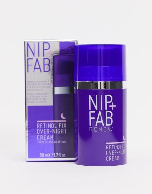 фото Ночной крем с ретинолом nip+fab-бесцветный