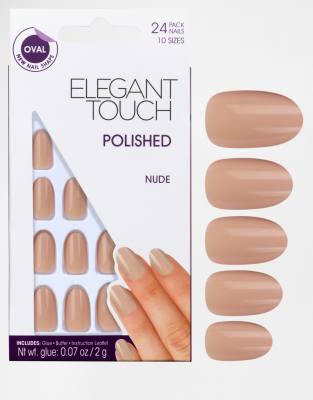 фото Ногти elegant touch polished-розовый