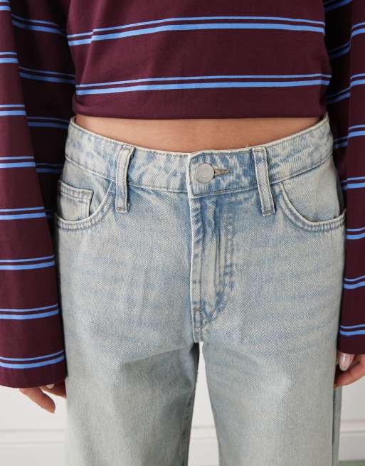 Noisy May - Adriana - Baggy lyseblå jeans med mellemhøj talje, 4 af 5