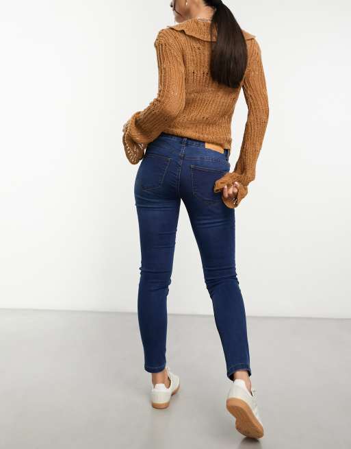Noisy May – Allie – Mellanblå skinny jeans med låg midja, 2 av 5