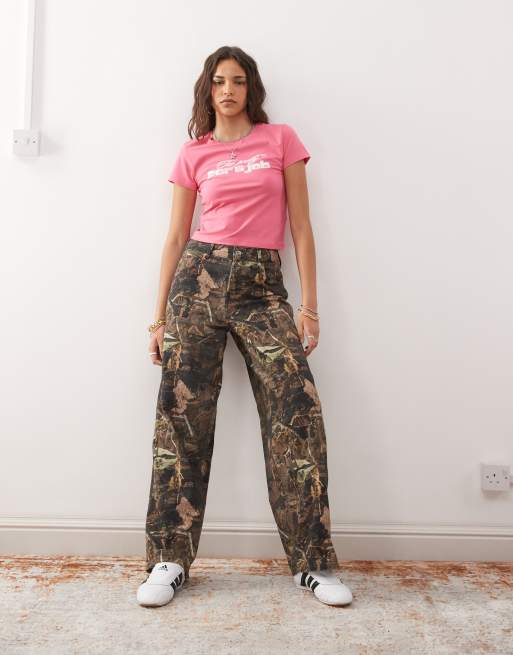 Noisy May baby tee with too pretty graphic in pink