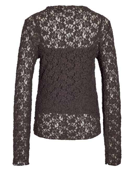 Noisy May blusa en marrón chocolate, 7 de 7