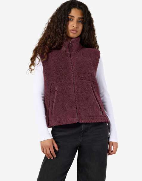 Noisy May - Bodywarmer in paars - view 1