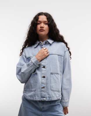 Noisy May Boxy Jacket In Blue