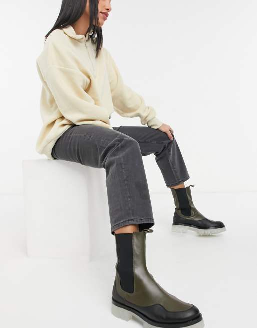 Noisy May – Brooke – Dad-Jeans in Schwarz im Baggy-Stil mit hohem Bund, 4 von 4