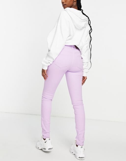 Light purple skinny hot sale jeans