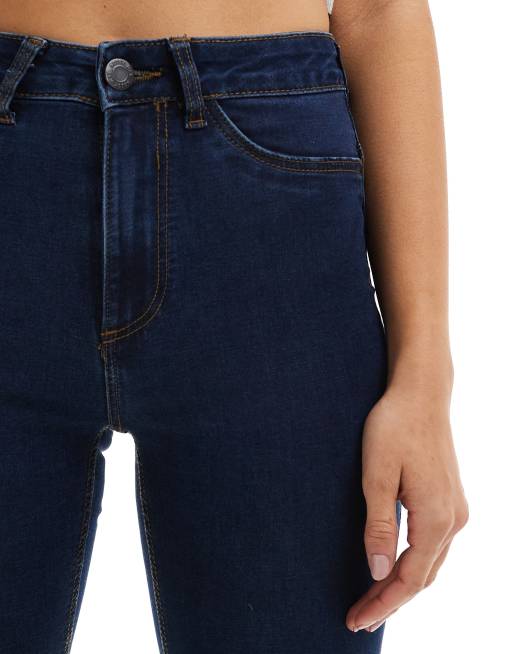 Noisy May - Callie - Jeans skinny a vita alta lavaggio indaco, 5 di 5