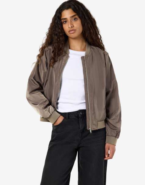 Noisy May chaqueta bomber en morel1 - view 1
